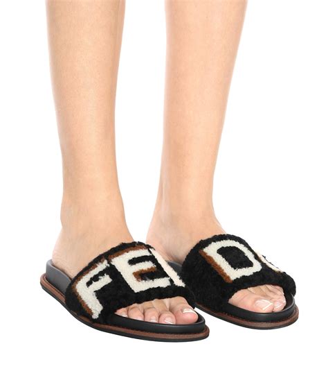 fendi fur slides women.